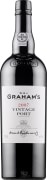 Graham's Vintage Port 2007  Front Bottle Shot