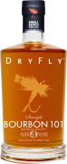 Dry Fly Straight 101 Bourbon Whiskey Front Bottle Shot