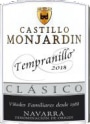Bodegas Castillo de Monjardin Clasico Tempranillo 2018  Front Bottle Shot