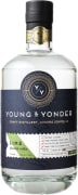 Young & Yonder Lime Vodka Front Bottle Shot