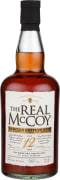 The Real McCoy 12 Year Madeira and Bourbon Cask Rum Front Bottle Shot
