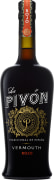 La Pivon Vermouth Rojo  Front Bottle Shot