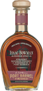 Bowman Isaac Port Barrel Finished Straight Bourbon Whiskey Front Bottle Shot
