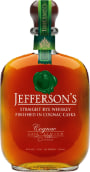 Jefferson's Cognac Cask Finish Straight Rye Whiskey Front Bottle Shot
