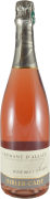 Domaine Dirler-Cade Cremant d'Alsace Brut Nature Rose 2016  Front Bottle Shot