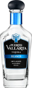 Puerto Vallarta Blanco Tequila Front Bottle Shot