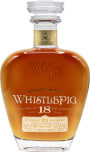 WhistlePig 18 Year Double Malt Rye Whiskey Front Bottle Shot