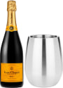 wine.com Veuve Clicquot & Stainless Steel Bottle Chiller  Gift Product Image