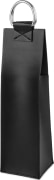 Admiral Faux Leather Black Wine Tote Kitted Gift Product Image