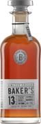 Baker's 13 Year Single Barrel Bourbon Whiskey Front Bottle Shot