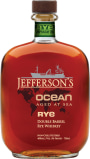 Jefferson's Ocean Aged at Sea Voyage 26 Double Barrel Rye Whiskey Front Bottle Shot