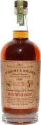 Wright & Brown Distilling Co. Rye Whiskey Front Bottle Shot