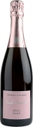 Boeckel Cremant d'Alsace Brut Rose 2022  Front Bottle Shot