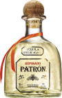 Patron Reposado Tequila Front Bottle Shot