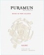 Puramun Reserve Malbec 2016  Front Bottle Shot