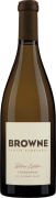 Browne Family Vineyards Bitner Estate Chardonnay 2021  Front Bottle Shot