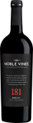 Noble Vines 181 Lodi Merlot 2016  Front Bottle Shot
