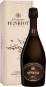 Henriot Cuvee des Enchanteleurs with Gift Box 2015 Front Bottle Shot
