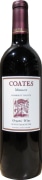 Coates Vineyards Organic Merlot 2014  Front Bottle Shot
