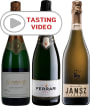Champagne Stunt Doubles Trio with Tasting Video Gift Product Image