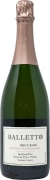 Balletto Winery Brut Rose 2015  Front Bottle Shot