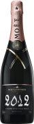 Moet & Chandon Grand Vintage Brut Rose 2012  Front Bottle Shot