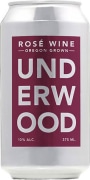 Underwood Rose (375ML Wine in a Can)  Front Bottle Shot