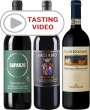 Brunello Trio with Tasting Video Gift Product Image