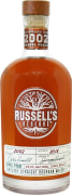 Russell's Reserve Kentucky Straight Bourbon Whiskey 2002 Front Bottle Shot