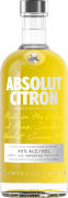 Absolut Citron Vodka  Front Bottle Shot