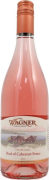 Wagner Vineyards Dry Rose of Cabernet Franc 2017 Front Bottle Shot