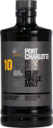 Bruichladdich 10 Year Port Charlotte Single Malt Scotch Whisky  Front Bottle Shot