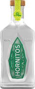Hornitos Plata Tequila  Front Bottle Shot