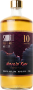 Shibui 10 Years Old Nokoribi Kara Pure Malt Whisky Front Bottle Shot