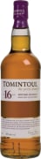 Tomintoul 16 Year Old Single Malt Scotch Whisky Front Bottle Shot