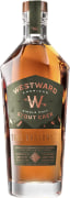 Westward Stout Cask Finished American Single Malt Whiskey Front Bottle Shot