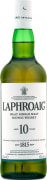 Laphroaig 10 Year Single Malt Scotch Whisky Front Bottle Shot