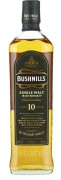 Bushmills 10 Year Single Malt Irish Whiskey Front Bottle Shot