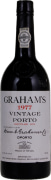 Graham's Vintage Port 1977  Front Bottle Shot