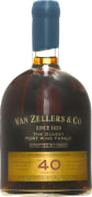 Van Zellers & Co VZ 40 Years Old Tawny Port  Front Bottle Shot