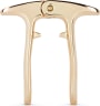 wine.com Viski Polished Gold Champagne Puller  Gift Product Image