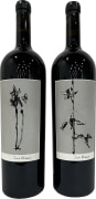 Sine Qua Non Dark Blossom Grenache & Syrah Box Set (2 1.5 Liter Magnums in OWC) 2011  Front Bottle Shot