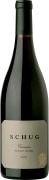 Schug Carneros Pinot Noir 2021  Front Bottle Shot