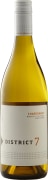 District 7 Chardonnay 2016  Front Bottle Shot