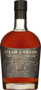 Milam & Greene Straight Rye Whiskey Finished in Port Casks  Front Bottle Shot