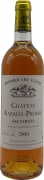 Chateau Rabaud Promis Sauternes 2000 Front Bottle Shot