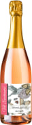 Vol Enchante Brut Rose Cremant D'Alsace  Front Bottle Shot