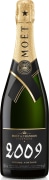 Moet & Chandon Grand Vintage Extra Brut with Gift Box 2009 Front Bottle Shot