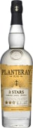 Planteray 3 Stars White Rum Front Bottle Shot