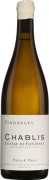 Patrick Piuze Chablis Coteau de Fontenay 2021  Front Bottle Shot